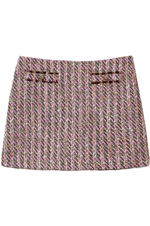 Twin-Set Minifalda de bouclé