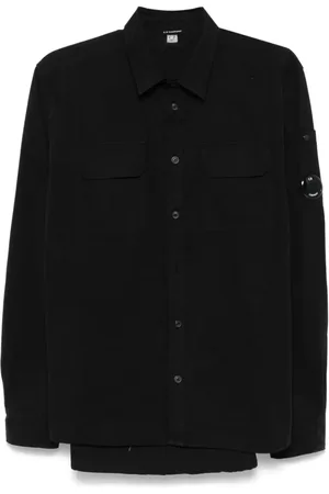 C.P. Company Camisa con detalle Lens