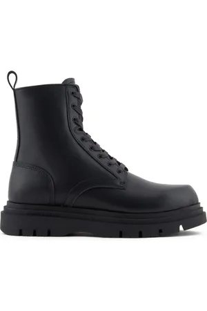 Armani Exchange Botas con paneles elásticos
