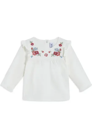Tartine Et Chocolat Blusa con bordado floral
