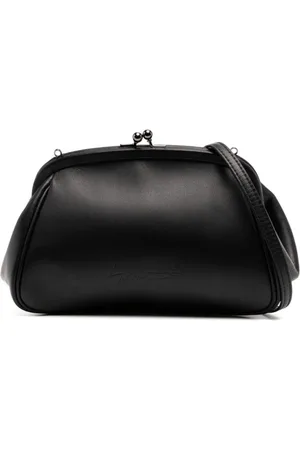 YOHJI YAMAMOTO Bolso mini con logo en relieve