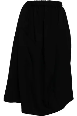 Comme des Garçons Falda acampanada con cintura alta