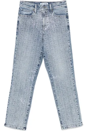 DKNY Vaqueros con logo de strass