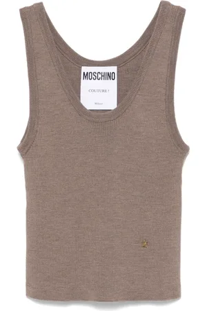 Moschino Top con letras del logo