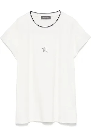 LORENA ANTONIAZZI Camiseta con estrella de purpurina