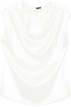 Kiton Blusa con detalle drapeado