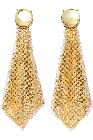 Paco rabanne Pendientes estilo cota de malla