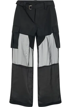 SACAI Pantalones rectos tipo cargo