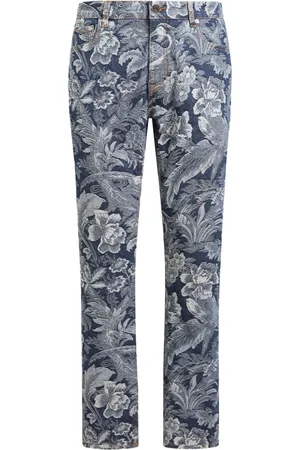 Etro Vaqueros rectos en jacquard