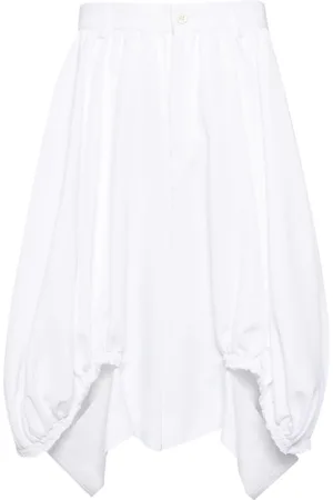 Comme des Garçons Pantalones cortos de vestir asimétricos