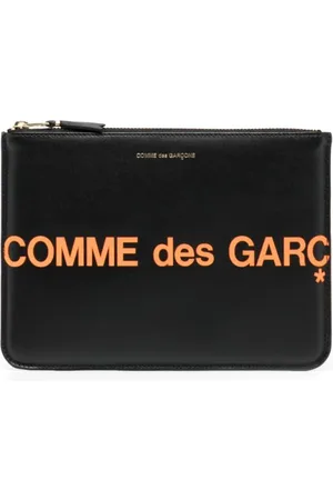 Comme des Garçons Cartera con logo estampado