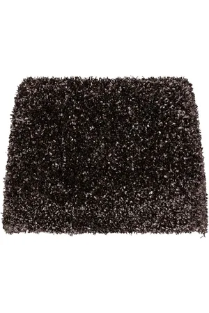 GCDS Minifalda Metallic