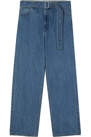 Jil Sander Vaqueros holgados con cinturón