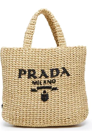 Prada Bolso shopper pequeño de ganchillo