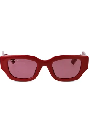 Gucci Gafas de sol GG con montura rectangular