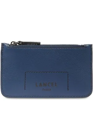 LANCEL Tarjetero con sello del logo