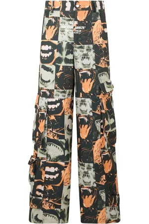 GCDS Pantalones con estampado gráfico