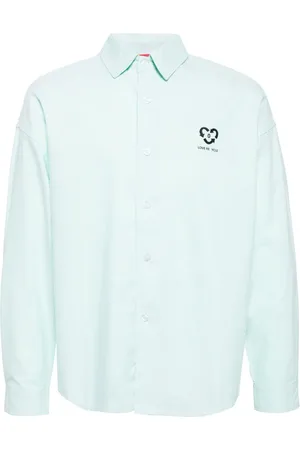 Ground Zero Camisa Recycle con logo estampado