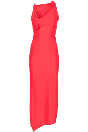 COPERNI Vestido largo con apliques florales