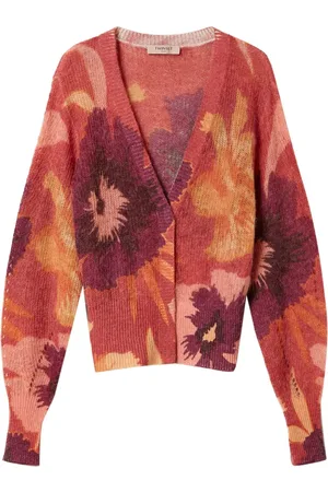 Twin-Set Cárdigan con estampado floral