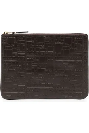 Comme des Garçons Cartera con logo en relieve