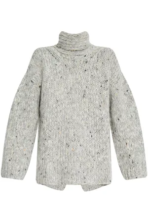Ganni Jersey con cuello vuelto