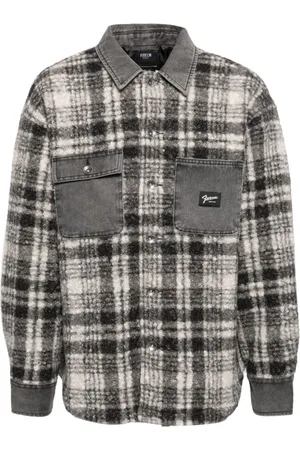 FIVE CM Sobrecamisa de tweed