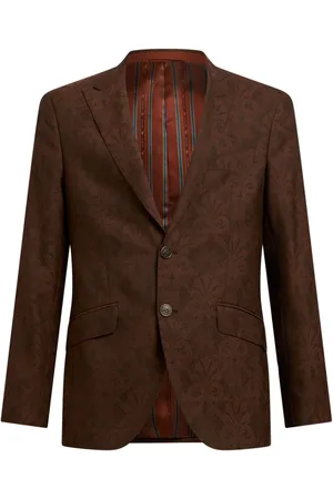 Etro Blazer con motivo en jacquard