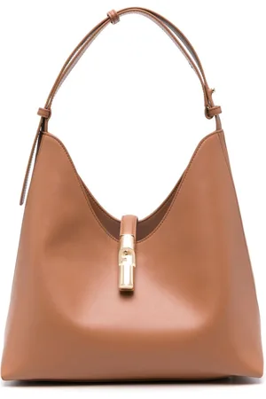 Furla Bolso shopper con placa del logo