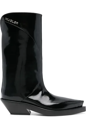 MUGLER Botas Santiag con tacón de 55 mm