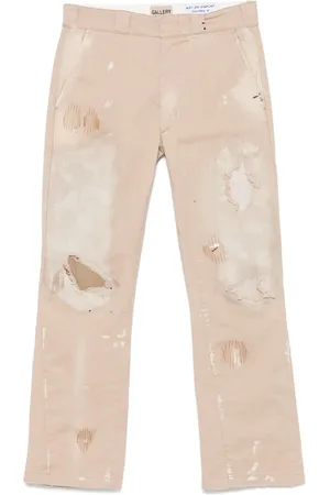GALLERY DEPT. Pantalones con efecto envejecido