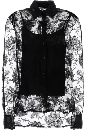 ERMANNO SCERVINO Camisa con encaje floral