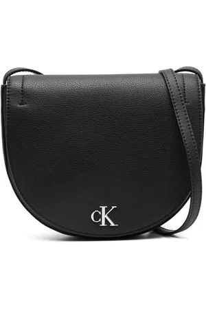 Calvin Klein Bandolera con placa del logo