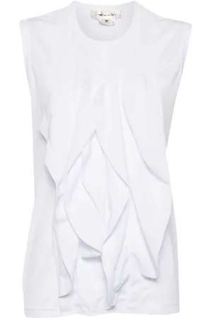 Comme des Garçons Top con volantes