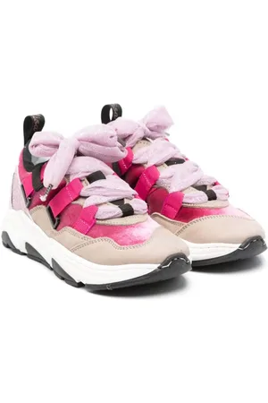 MONNALISA Zapatillas con purpurina y cordones