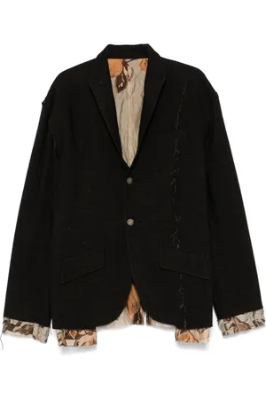 CHIAHUNG SU Blazer con diseño patchwork
