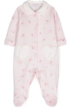 MONNALISA Pijama con aplique de corazón