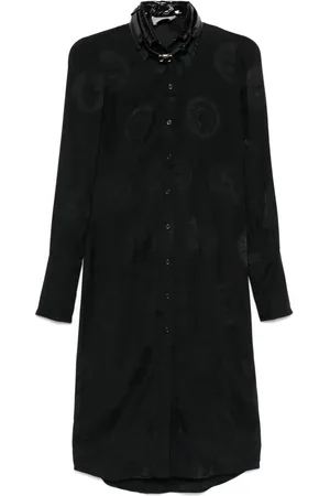 COPERNI Vestido midi con detalle de cuello