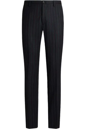 Etro Pantalones de vestir a rayas diplomáticas