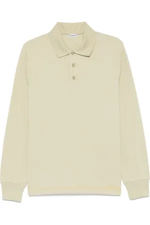Burberry Polo con logo bordado