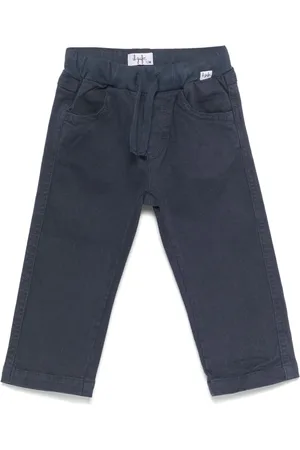 Il gufo Pantalones estilo gabardina