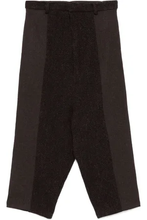 CHIAHUNG SU Pantalones de tiro caído