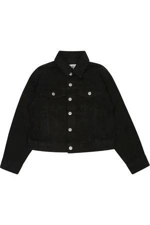 Maison Margiela Chaqueta vaquera con logo bordado