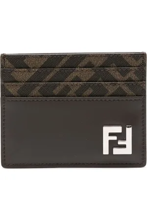 Fendi Tarjetero con placa FF