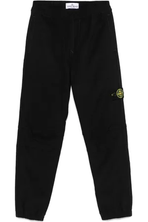 Stone Island Pantalones con distintivo Compass