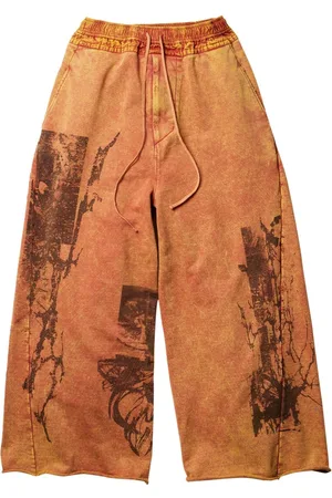 JULIUS Pantalones de chándal anchos Rift Graphic