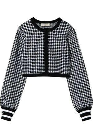 Twin-Set Chaqueta con motivo pied de poule