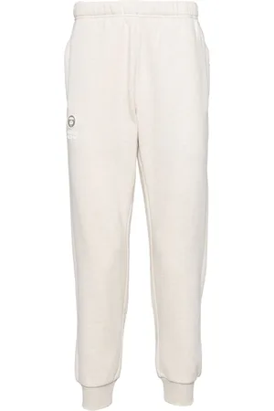A Bathing Ape Pantalones de chándal con parche del logo
