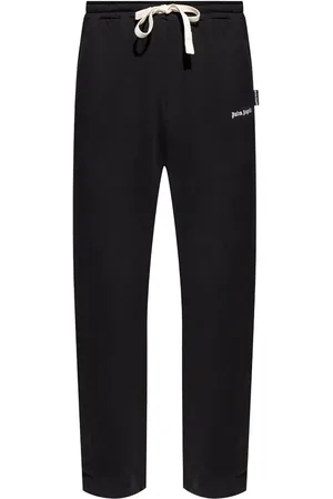 Palm Angels Pantalones de chándal con logo bordado