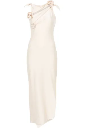 COPERNI Vestido largo con apliques florales
